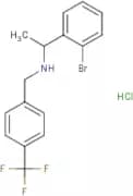 1-(2-Bromophenyl)-N-[[4-(trifluoromethyl)phenyl]methyl]ethanamine hydrochloride