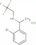 N-[1-(2-Bromophenyl)ethyl]-2,2,2-trifluoroethanamine hydrochloride