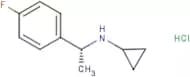 N-[(1R)-1-(4-Fluorophenyl)ethyl]cyclopropanamine hydrochloride