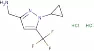 3-(Aminomethyl)-1-(cyclopropyl)-5-(trifluoromethyl)-1H-pyrazole dihydrochloride