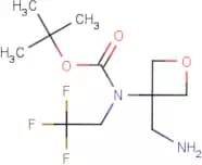 tert-Butyl N-[3-(aminomethyl)oxetan-3-yl]-N-(2,2,2-trifluoroethyl)carbamate