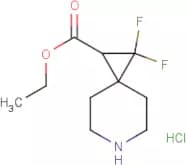 Ethyl 2,2-difluoro-6-azaspiro[2.5]octane-1-carboxylate hydrochloride