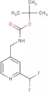 4-(Aminomethyl)-2-(difluoromethyl)pyridine, 4-BOC protected