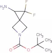 tert-Butyl 2-amino-1,1-difluoro-5-azaspiro[2.3]hexane-5-carboxylate