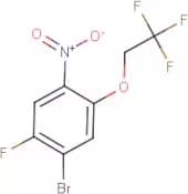 4-Bromo-5-fluoro-2-(2,2,2-trifluoroethoxy)nitrobenzene