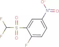 Difluoromethyl 2-fluoro-5-nitrophenyl sulphone