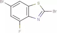 2,6-Dibromo-4-fluoro-1,3-benzothiazole