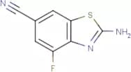 2-Amino-4-fluoro-1,3-benzothiazole-6-carbonitrile