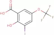 2-Hydroxy-3-iodo-5-(trifluoromethoxy)benzoic acid