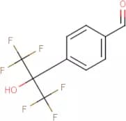4-[2,2,2-Trifluoro-1-hydroxy-1-(trifluoromethyl)ethyl]benzaldehyde