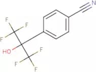 4-[2,2,2-Trifluoro-1-hydroxy-1-(trifluoromethyl)ethyl]benzonitrile