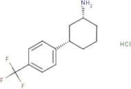 rac-(1R,3S)-3-[4-(Trifluoromethyl)phenyl]cyclohexan-1-amine hydrochloride