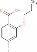 4-Fluoro-2-propoxybenzoic acid
