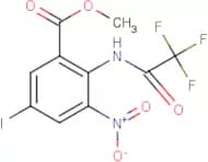 Methyl 5-iodo-3-nitro-2-[(2,2,2-trifluoroacetyl)amino]benzoate
