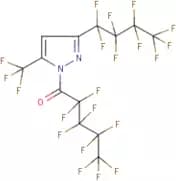 3(5)-(Nonafluoro-1-butyl)-1-(nonafluoropentanoyl)-5(3)-(trifluoromethyl)pyrazole