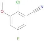 2-Chloro-5-fluoro-3-methoxybenzonitrile