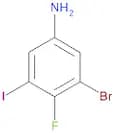 3-Bromo-4-fluoro-5-iodoaniline
