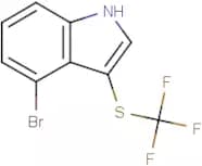4-Bromo-3-(trifluoromethylthio)indole