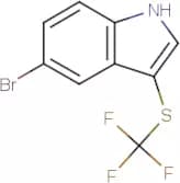 5-Bromo-3-(trifluoromethylthio)indole
