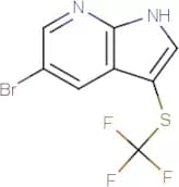 5-Bromo-3-(trifluoromethylthio)-7-aza-indole