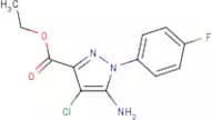 Ethyl 5-amino-4-chloro-1-(4-fluorophenyl)pyrazole-3-carboxylate