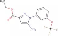 Ethyl 5-amino-1-[3-(trifluoromethoxy)phenyl]pyrazole-3-carboxylate