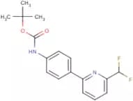 tert-Butyl N-[4-[6-(difluoromethyl)-2-pyridyl]phenyl]carbamate
