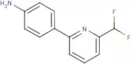 4-[6-(Difluoromethyl)-2-pyridyl]aniline