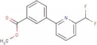 Methyl 3-[6-(difluoromethyl)-2-pyridyl]benzoate