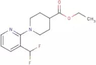 Ethyl 1-[3-(difluoromEthyl)-2-pyridyl]piperidine-4-carboxylate