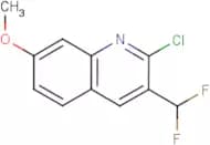 2-Chloro-3-(difluoromethyl)-7-methoxyquinoline