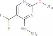 5-(Difluoromethyl)-2-methoxy-N-methyl-pyrimidin-4-amine