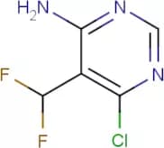 6-Chloro-5-(difluoromethyl)pyrimidin-4-amine