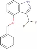 4-benzyloxy-3-(difluoromethyl)-1H-indole