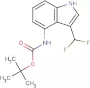 tert-Butyl N-[3-(difluoromethyl)-1H-indol-4-yl]carbamate