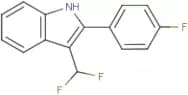 3-(Difluoromethyl)-2-(4-fluorophenyl)-1H-indole