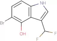 5-Bromo-3-(difluoromethyl)-1H-indol-4-ol