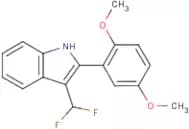 3-(Difluoromethyl)-2-(2,5-dimethoxyphenyl)-1H-indole