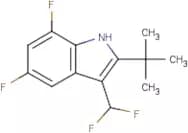2-tert-Butyl-3-(difluoromethyl)-5,7-difluoro-1H-indole