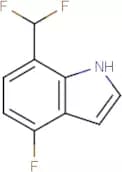 7-(Difluoromethyl)-4-fluoro-1H-indole