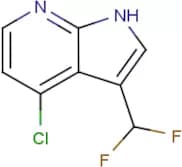 4-Chloro-3-(difluoromethyl)-1H-pyrrolo[2,3-b]pyridine