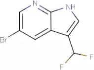 5-Bromo-3-(difluoromethyl)-1H-pyrrolo[2,3-b]pyridine