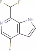 7-(Difluoromethyl)-4-fluoro-1H-pyrrolo[2,3-c]pyridine