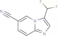 3-(Difluoromethyl)imidazo[1,2-a]pyridine-6-carbonitrile