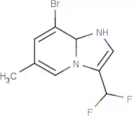 8-Bromo-3-(difluoromethyl)-6-methyl-1,8a-dihydroimidazo[1,2-a]pyridine