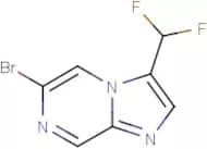 6-Bromo-3-(difluoromethyl)imidazo[1,2-a]pyrazine