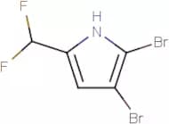 2,3-Dibromo-5-(difluoromethyl)-1H-pyrrole