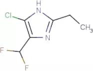 5-Chloro-4-(difluoromethyl)-2-ethyl-1H-imidazole