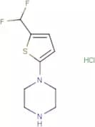 1-[5-(Difluoromethyl)-2-thienyl]piperazine hydrochloride