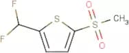 2-(Difluoromethyl)-5-methylsulfonyl-thiophene